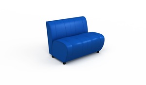 Модуль 2-х местный без подлокотников Альфа Люкс