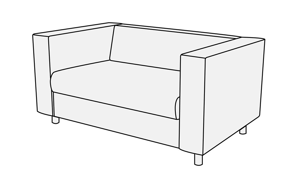 Диван 2-х местный Меркурий