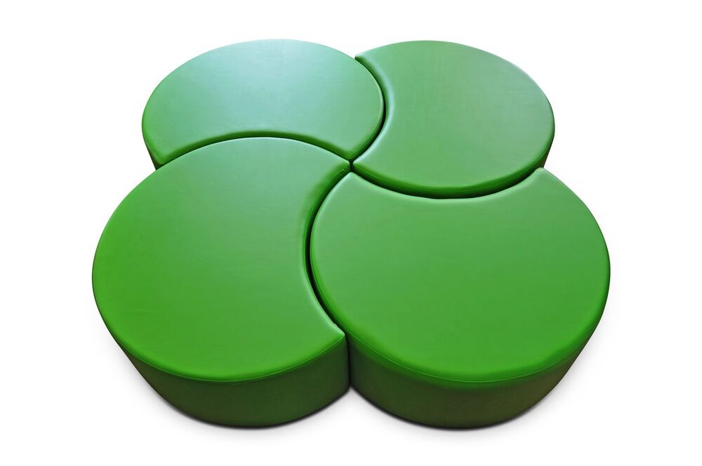 Пуф лепесток четырехместный