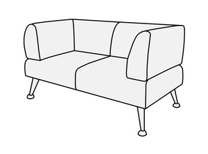 Диван 2-х местный Вейт