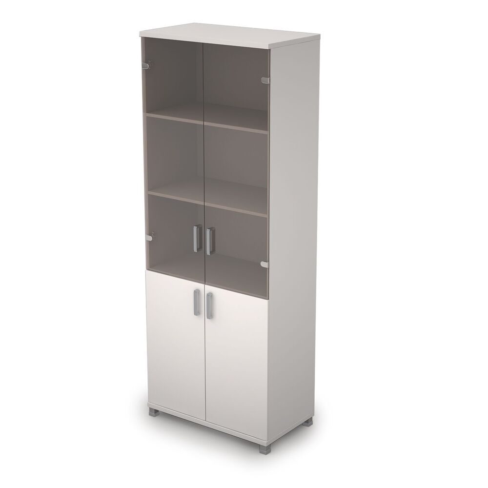 Шкаф для документов высокий со стеклом