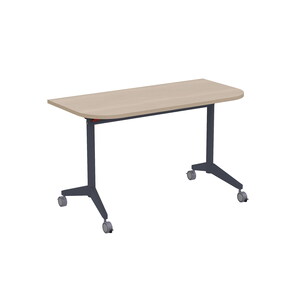 Складной радиусный стол-трансформер Simple с фиксаторами