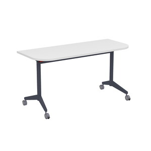 Складной радиусный стол-трансформер Simple с фиксаторами