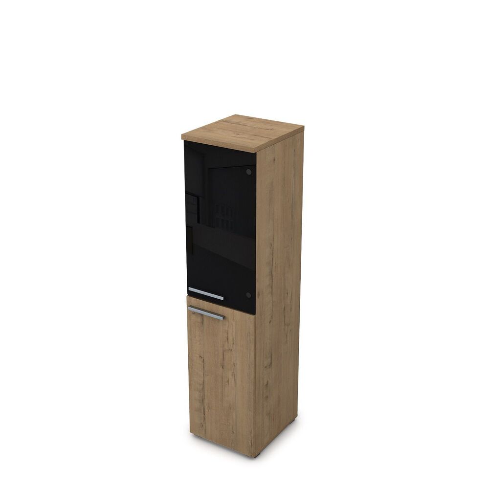 Пенал со стеклом (левый)