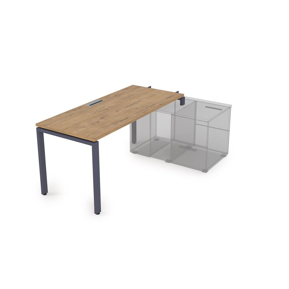 Стол системы БЕНЧ линейный, три опоры, начальный