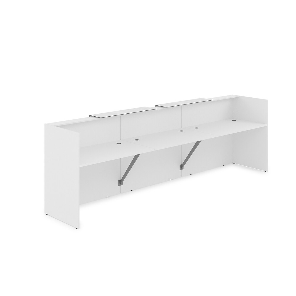 Комплект Ресепшн с фартуком HPL (без подсветки)