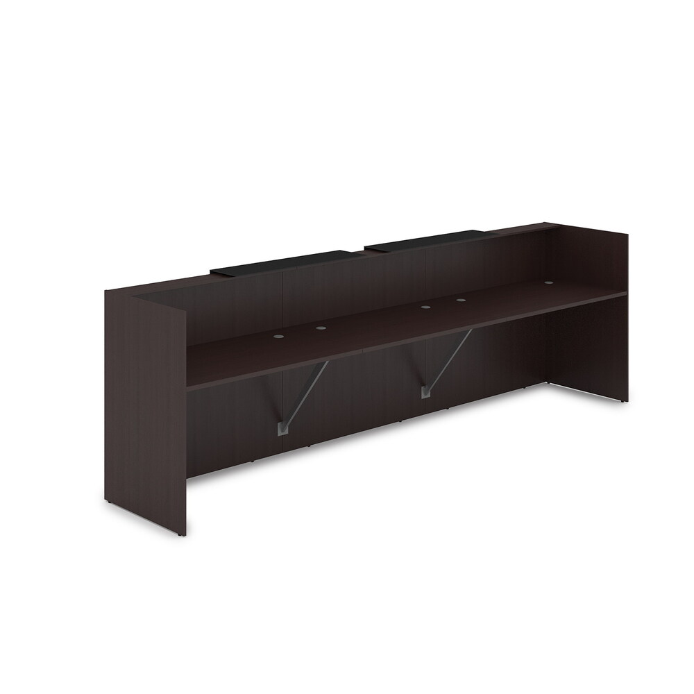 Комплект Ресепшн с фартуком HPL (без подсветки)