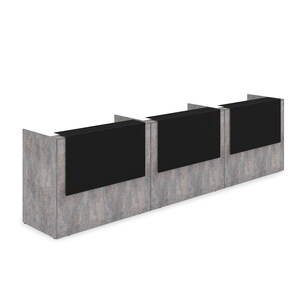 Комплект Ресепшн с фартуком HPL (без подсветки)