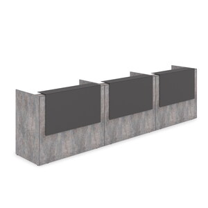 Комплект Ресепшн с фартуком HPL (без подсветки)