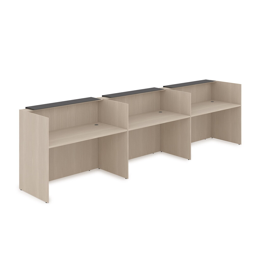 Комплект Ресепшн с фартуком HPL (без подсветки)