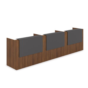 Комплект Ресепшн с фартуком HPL (без подсветки)