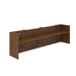 Комплект Ресепшн с фартуком HPL (без подсветки)