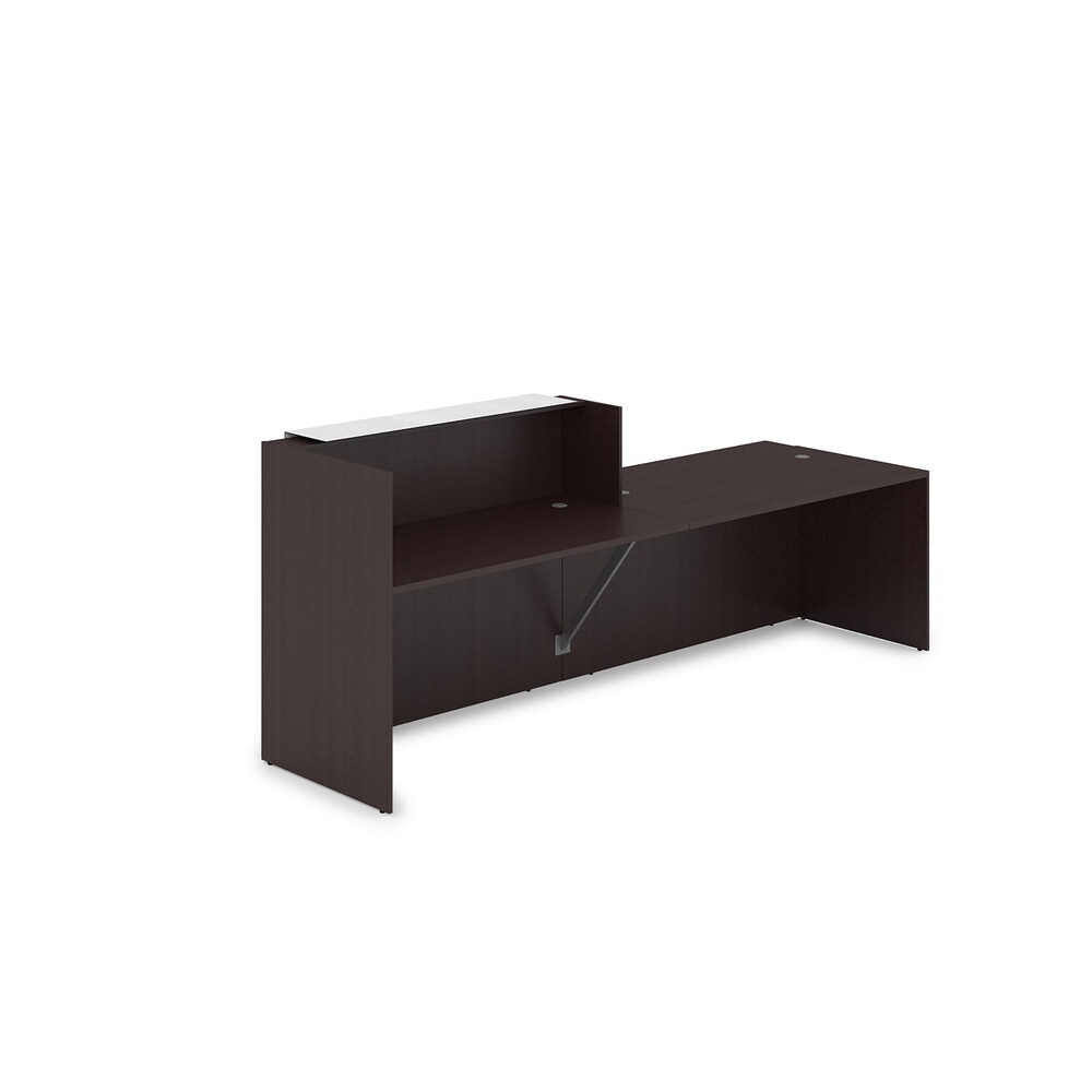 Комплект Ресепшн с фартуком HPL (без подсветки)