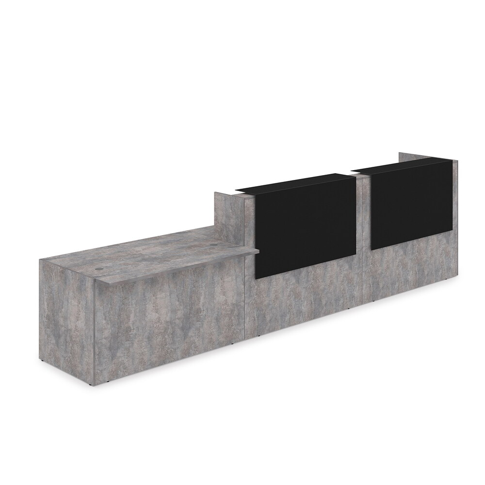 Комплект Ресепшн с фартуком HPL (без подсветки)