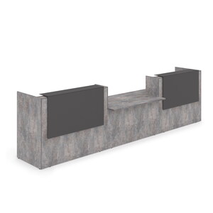 Комплект Ресепшн с фартуком HPL (без подсветки)