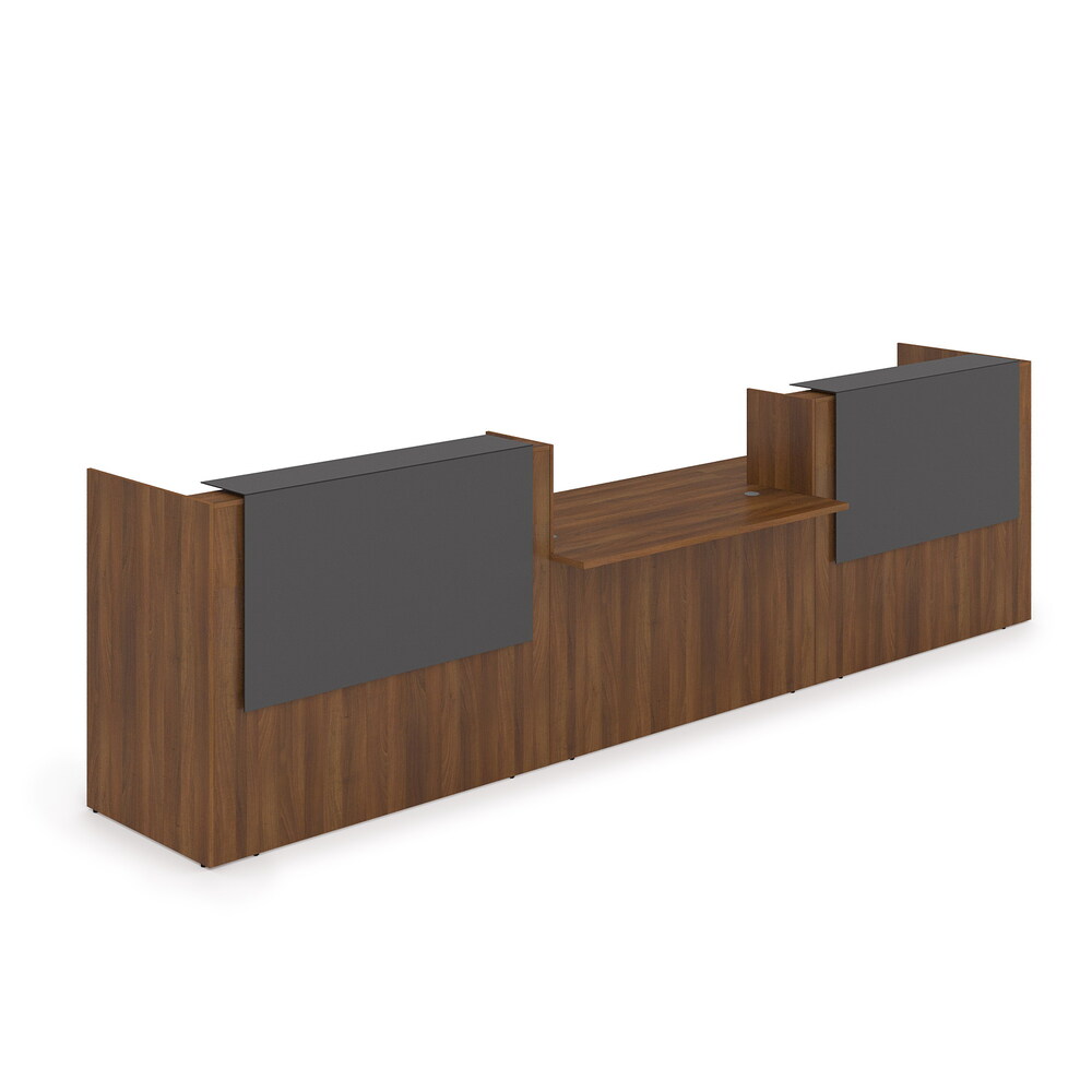 Комплект Ресепшн с фартуком HPL (без подсветки)