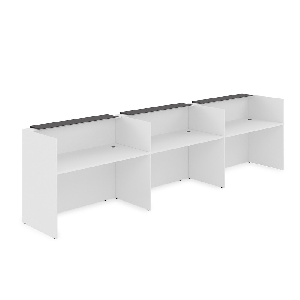 Комплект Ресепшн с фартуком HPL (с подсветкой)