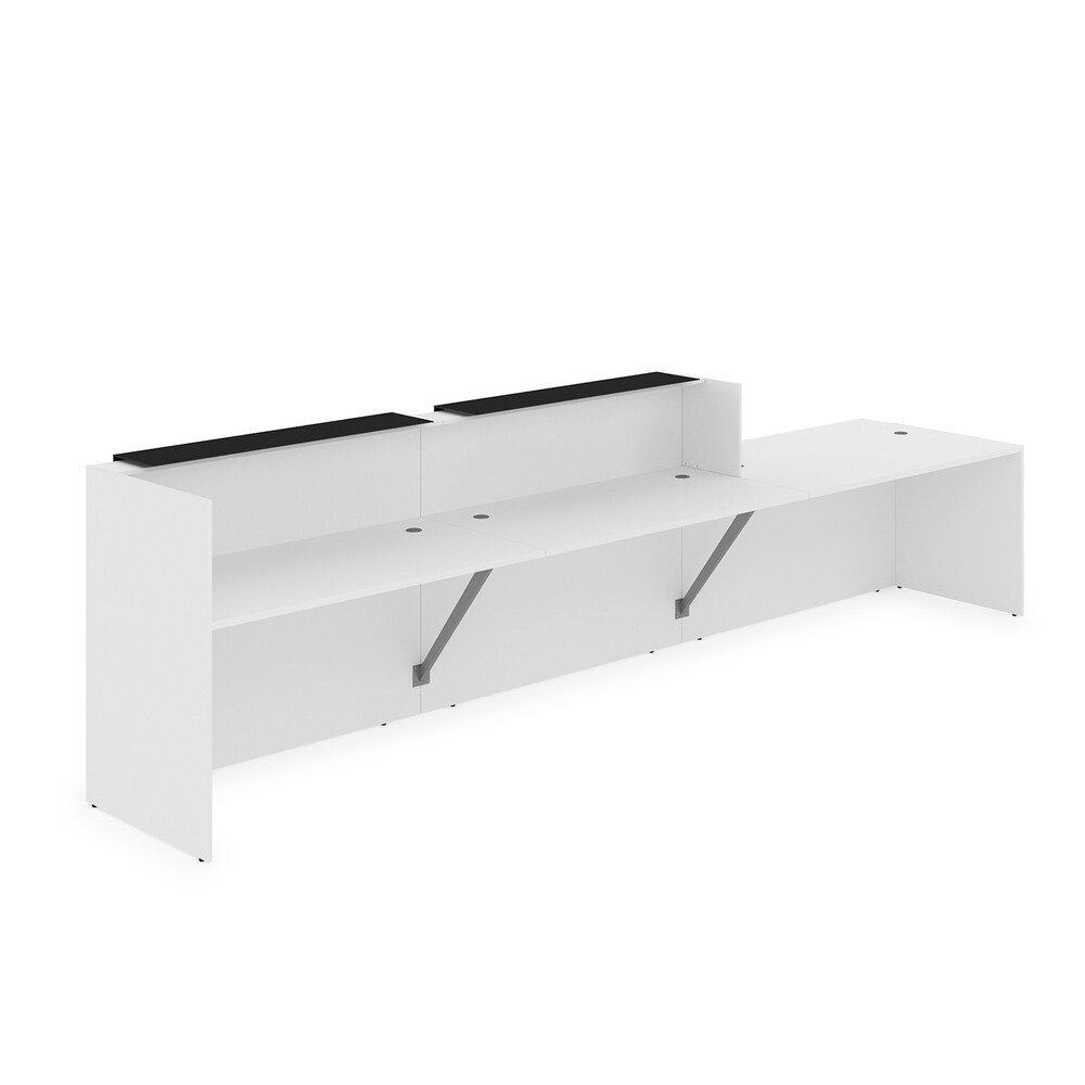 Комплект Ресепшн с фартуком HPL (с подсветкой)