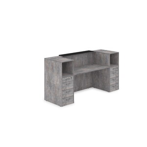 Комплект Ресепшн с фартуком HPL (с подсветкой)