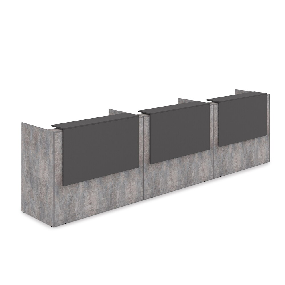 Комплект Ресепшн с фартуком ЛДСП (без подсветки)