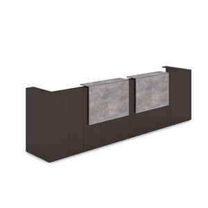 Комплект Ресепшн с фартуком ЛДСП (без подсветки)