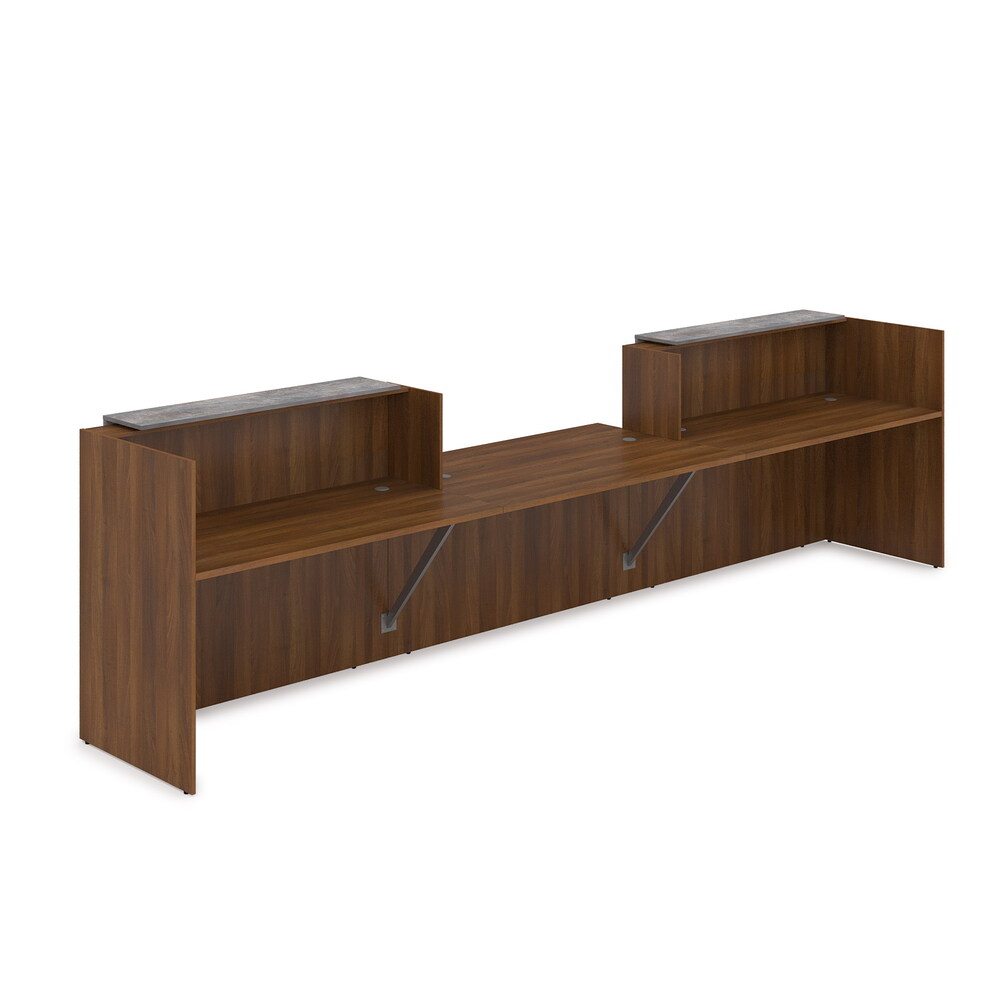 Комплект Ресепшн с фартуком ЛДСП (без подсветки)