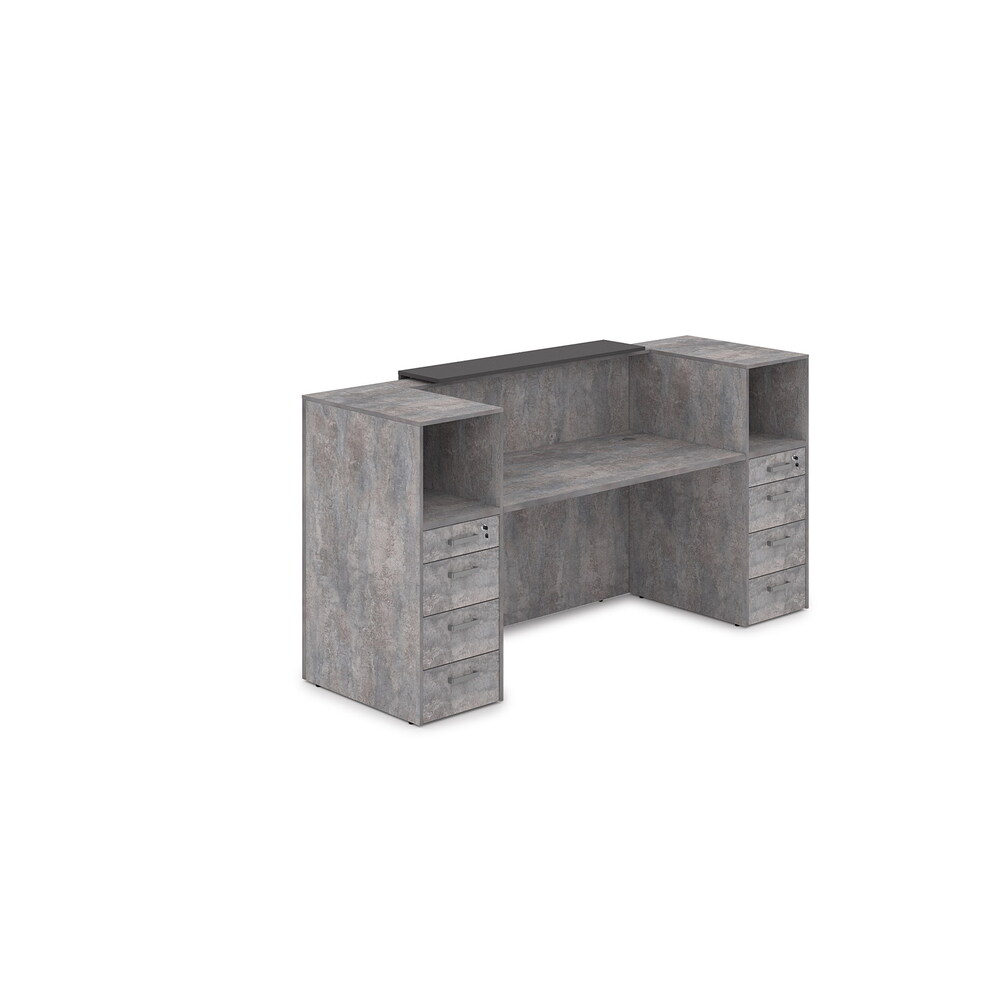 Комплект Ресепшн с фартуком ЛДСП (без подсветки)