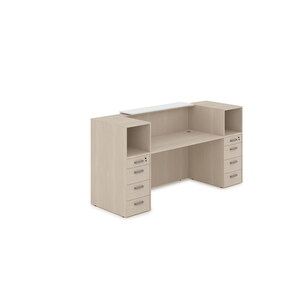 Комплект Ресепшн с фартуком ЛДСП (без подсветки)