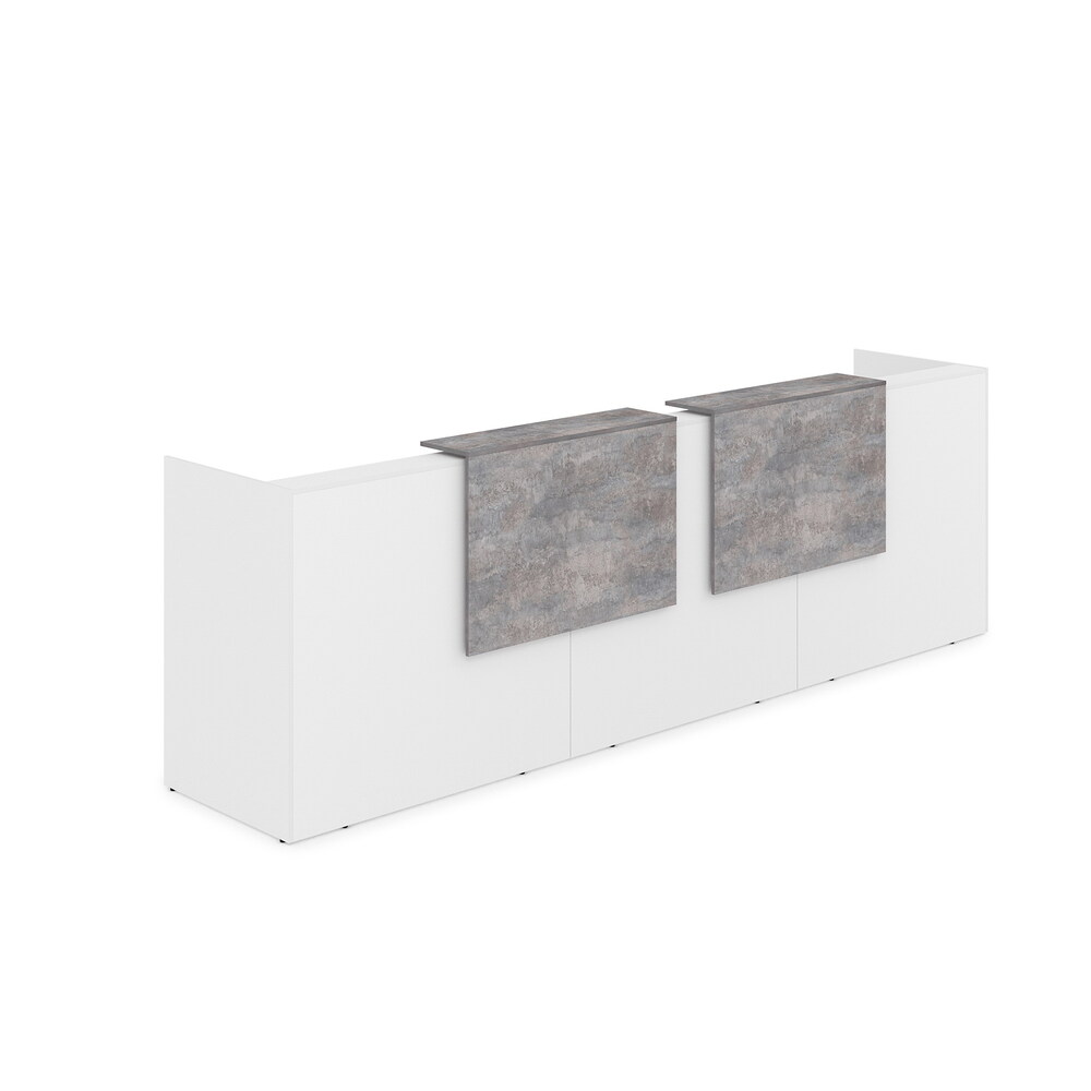 Комплект Ресепшн с фартуком ЛДСП (с подсветкой)