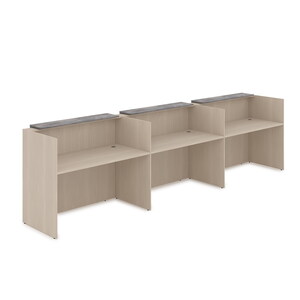 Комплект Ресепшн с фартуком ЛДСП (с подсветкой)