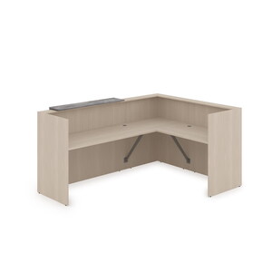 Комплект Ресепшн с фартуком ЛДСП (с подсветкой)