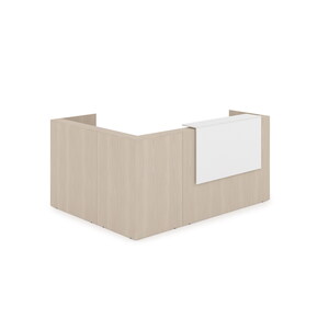 Комплект Ресепшн с фартуком ЛДСП (с подсветкой)