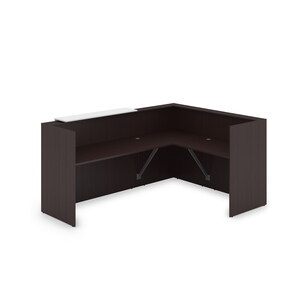 Комплект Ресепшн с фартуком ЛДСП (с подсветкой)