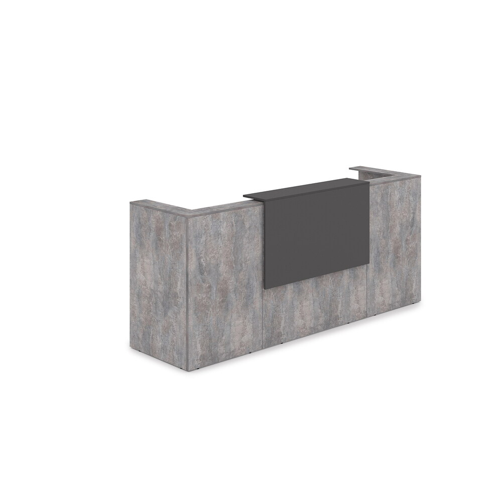 Комплект Ресепшн с фартуком ЛДСП (с подсветкой)