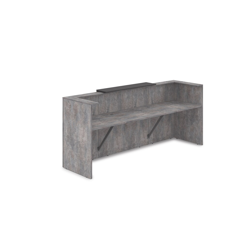 Комплект Ресепшн с фартуком ЛДСП (с подсветкой)