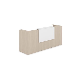 Комплект Ресепшн с фартуком ЛДСП (с подсветкой)