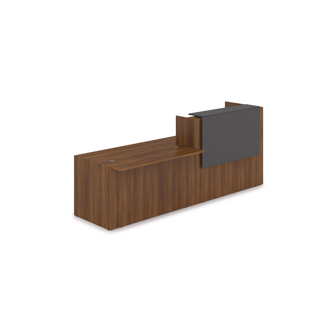 Комплект Ресепшн с фартуком ЛДСП (с подсветкой)