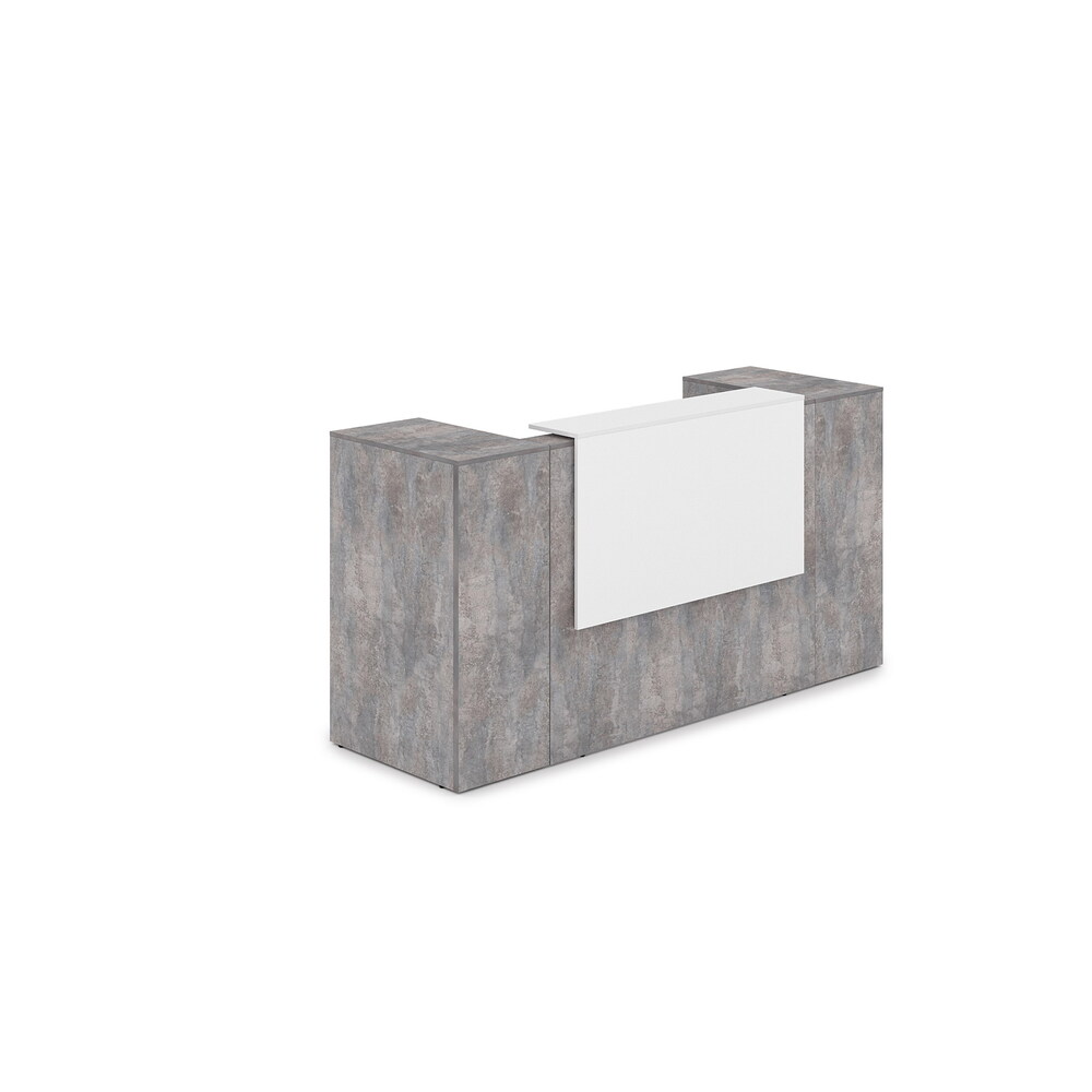 Комплект Ресепшн с фартуком ЛДСП (с подсветкой)