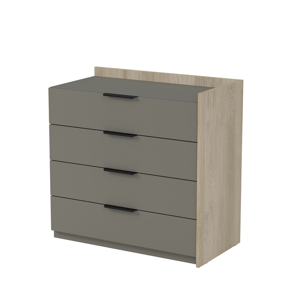 Модуль тумбы с ящиками, конечный