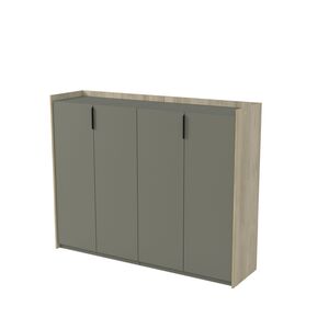 Шкаф средний, двусоставный