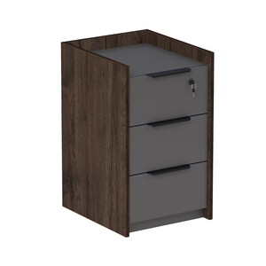 Тумба подкатная, с ящиками, с код замком