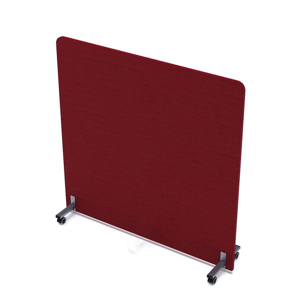 Акустическая мобильная перегородка на колесных опорах