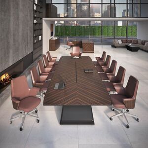 Столы для переговоров BUGATTI (шпон)