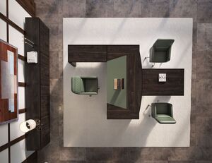 Кабинет руководителя FRANKLIN DM (Шпон)