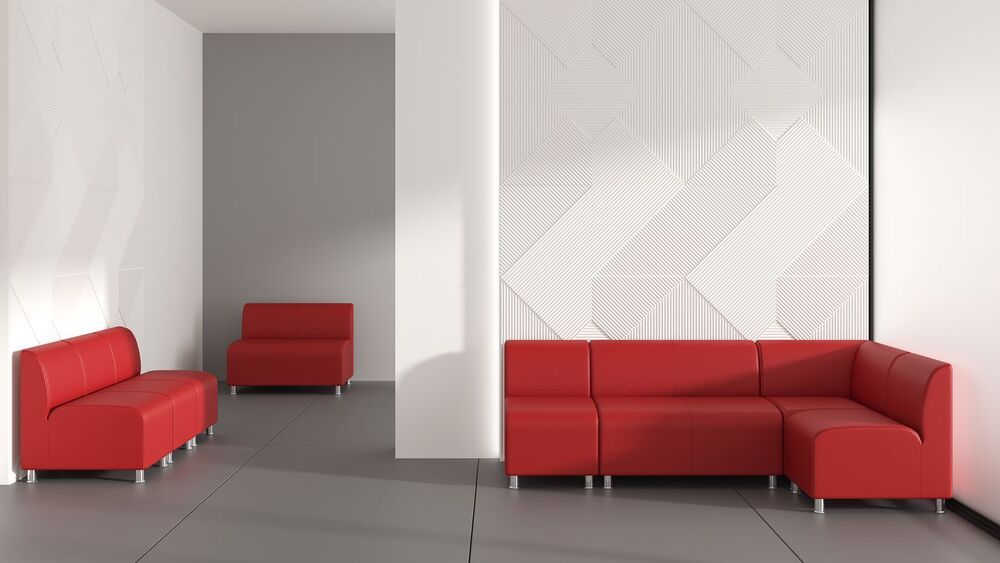 Офисная мягкая мебель Микс