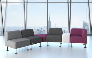 Офисная мягкая мебель Смарт