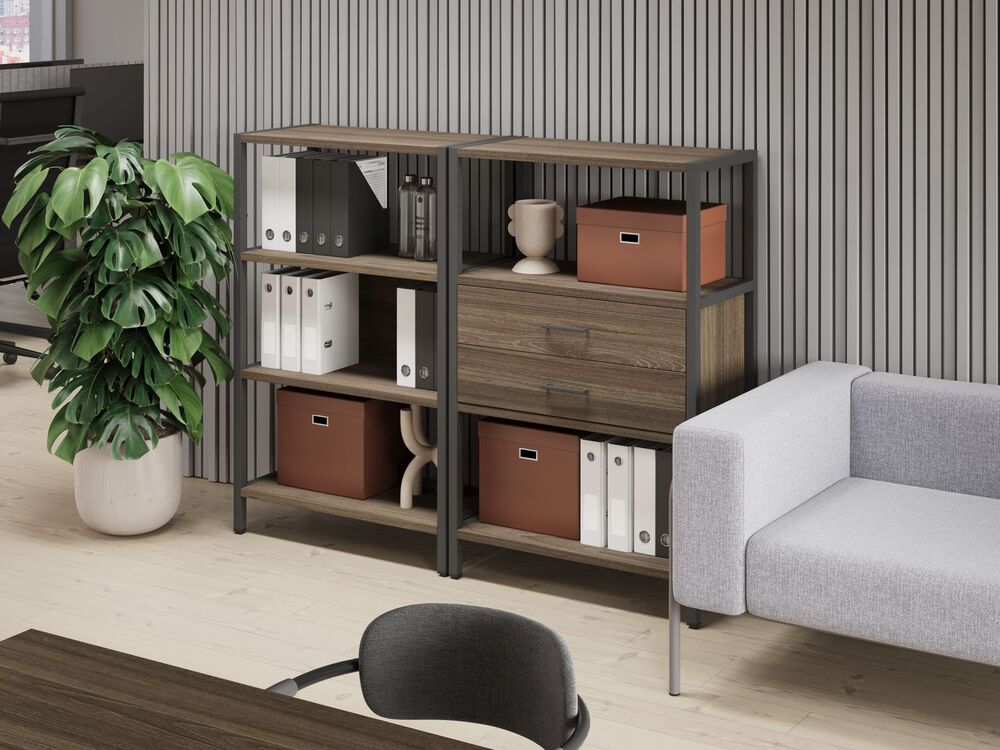 Офисная мебель для персонала SHELF SYSTEM (стеллажи)