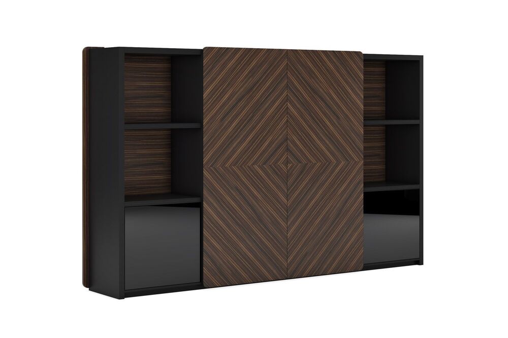 Шкаф для документов  c 2 откатными дверками