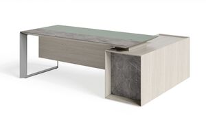 Стол руководителя, левый 2,4 м.