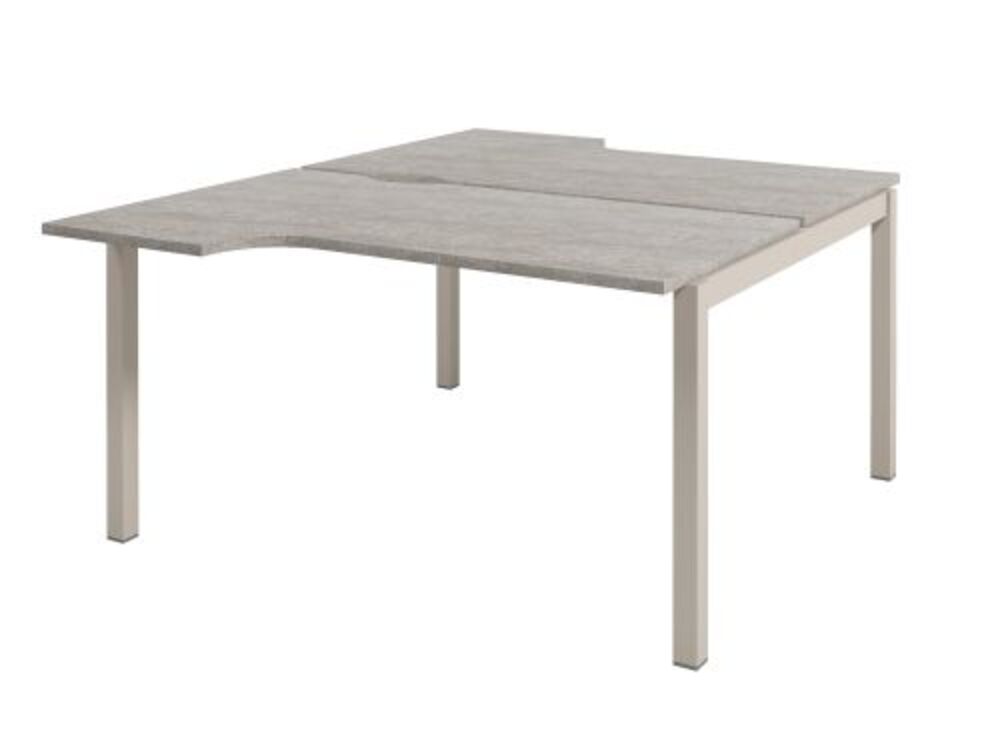 Бенч-система столов-тандемов эргономичная (начальная секция)